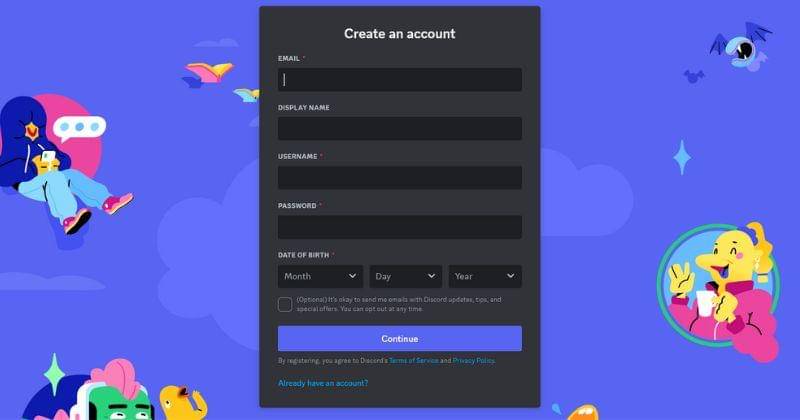 discord.com/register